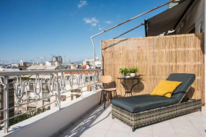 Unique 100m2 penthouse with breathtaking cityview